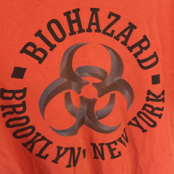 Punk band Biohazard T-shirt